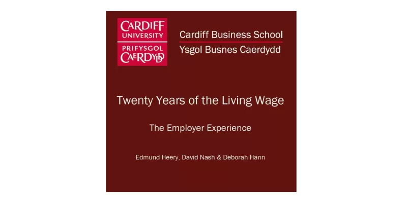Twenty years of the Living Wage: The Employer Experience