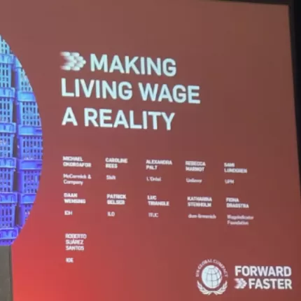 Making Living Wage a reality - global event launch