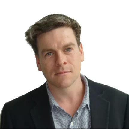 Headshot of Gavin Kelly, with a plain white background