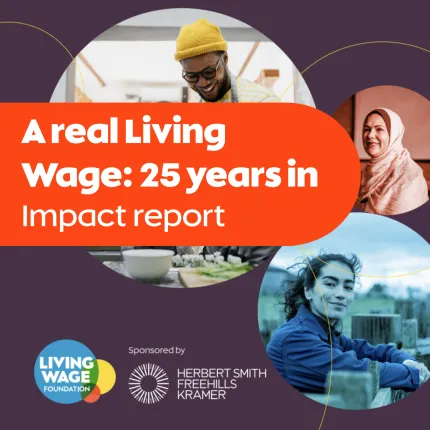 A real Living Wage: 25 years in
