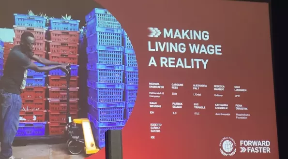 Making Living wage a reality - Global Forward Faster campaign launch