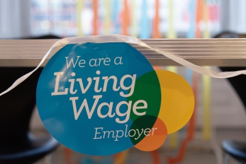 Living Wage Bunting