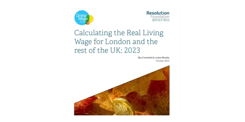Calculating the real Living Wage 2023-24
